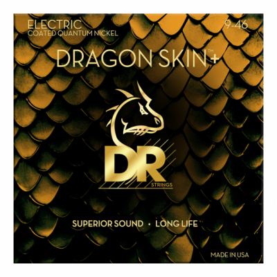 DR DEQ 9-46 DRAGON SKIN+ - STRUNY DO GITARY ELEKTRYCZNEJ