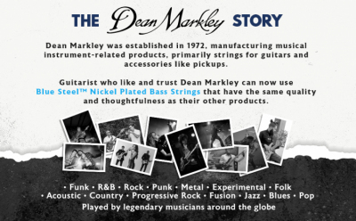 DEAN MARKLEY DM 2673 - Komplet strun do gitary basowej