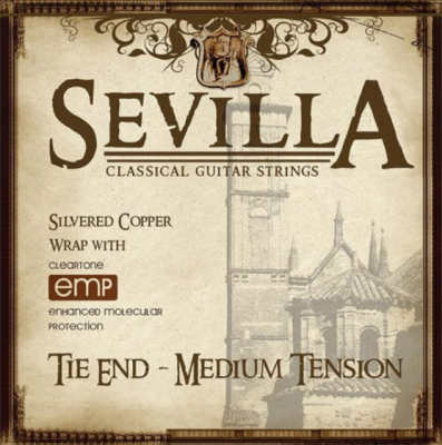Cleartone struny do gitary klasycznej Sevilla Medium Tension