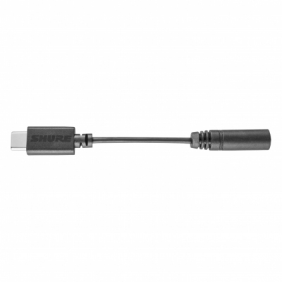Shure AMXWX-USBC-3.5MM - Karta dźwiękowa USB-C na TRS do nadajników ręcznych, bodypack oraz powierzchniowych