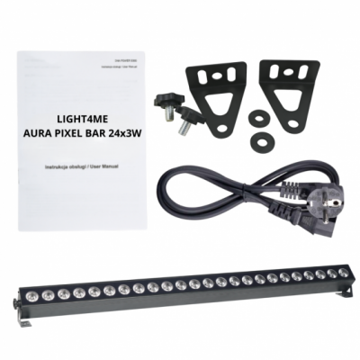 LIGHT4ME AURA PIXEL BAR 24x3W RGBW LED - Listwa oświetleniowa LED