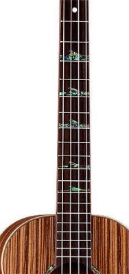 Luna High Tide Baritone Zebra - elektryczne ukulele barytonowe-2719