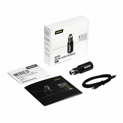 Shure MVX2UG2 - Cyfrowy interfejs audio, XLR do USB