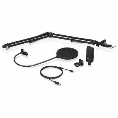 Behringer D3 PODCAST BUNDLE - Mikrofon USB z akcesoriami