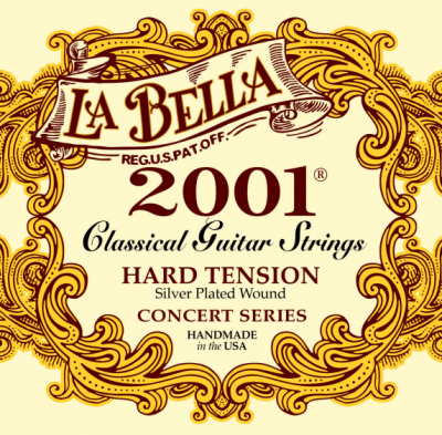 La Bella 2001 Classical Hard Tension - Struny do gitary klasycznej
