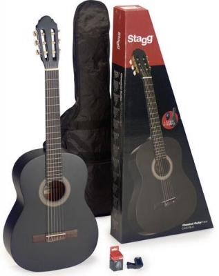 Stagg C440M BLK PACK - gitara klasyczna z wyposażeniem-5224
