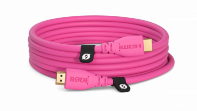 RODE HDMI CABLE 3P - Kabel 3m różowy