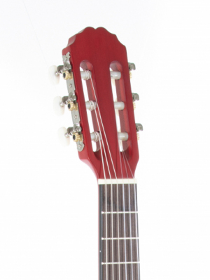 Gewa Basic - Gitara klasyczna czerwona 1/2