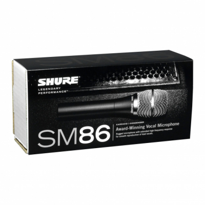 Shure SM86 - Mikrofon pojemnościowy, kardioidalny, wokalny