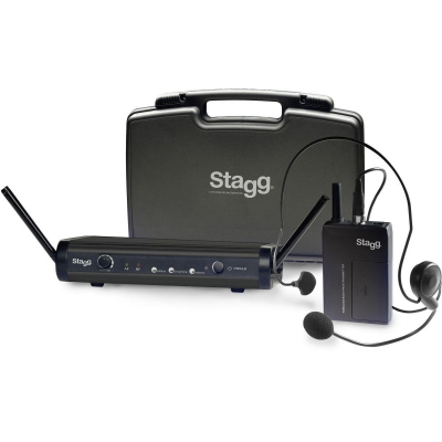 Stagg SUW-30-HSS-A - nagłowny system bezprzewodowy UHF-2429