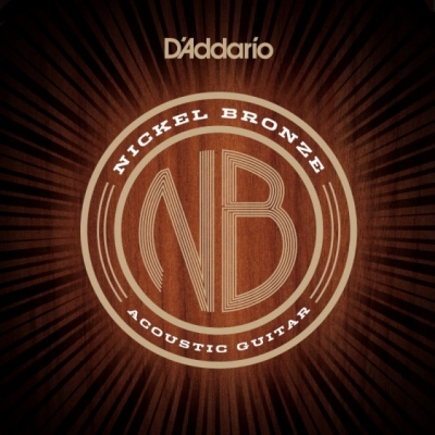 D'Addario NB1256 Nickel Bronze 12-56 - struny do gitary akustycznej