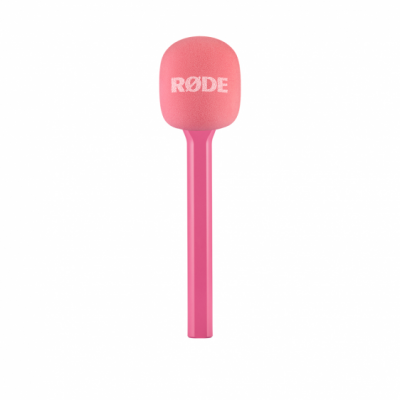 RODE Interview GO - Uchwyt z pop filtrem różowy