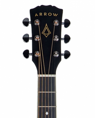 Arrow Gold D BLK Black - Gitara akustyczna