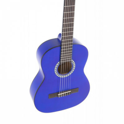 Gewa Basic - Gitara klasyczna niebieska 1/2