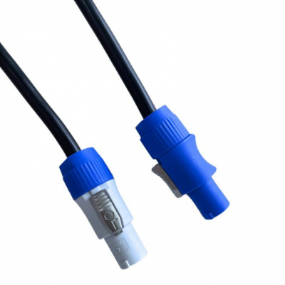 CABLE4ME POWERCON IN/OUT 2M - Kabel do transferu zasilania oświetlenia