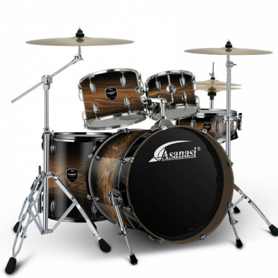 Asanasi BF301-Brown - Zestaw perkusyjny