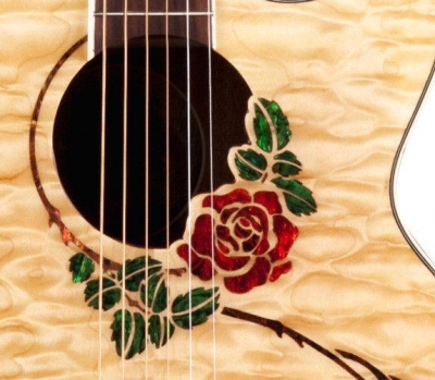 Luna Flora Rose - gitara elektro-akustyczna-2618