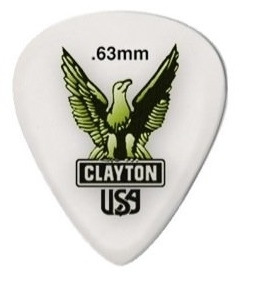 Clayton Acetal Standard 0.63mm - kostka gitarowa