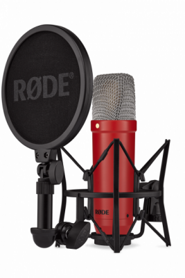 RODE NT1 Signature Red - Mikrofon pojemnościowy czerwony