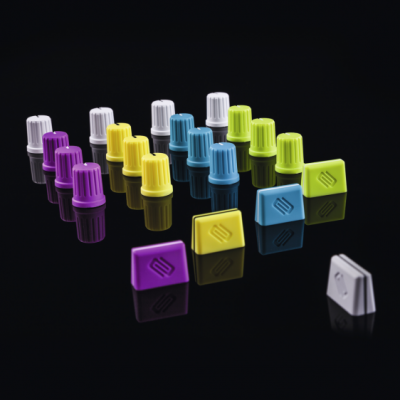 RELOOP Fader Cap Set Yellow 5 szt. - Nakładki na suwaki