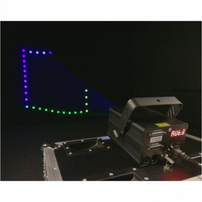 EVOLIGHTS LASER RGB 400mW ANIMATION - rzutnik laserowy