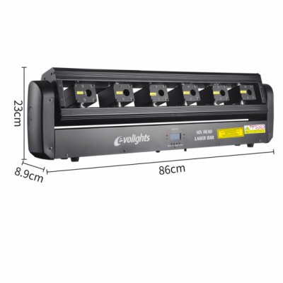 EVOLIGHTS LASER M-BAR - Listwa laserowa ruchoma