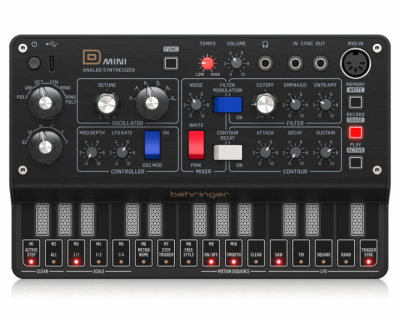 Behringer D MINI - Syntezator analogowy
