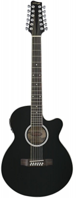 Stagg SW 206 CETU/12 BK - gitara elektro-akustyczna, 12-sto strunowa-1378