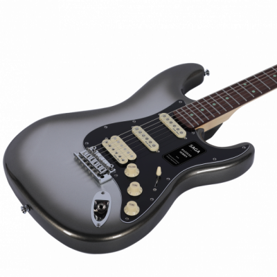 SAGA Dazzles Mercury Gray (HSS) - Gitara elektryczna