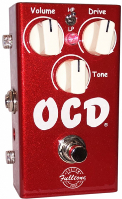 Fulltone OCD V 2.0 Candy Apple Red Custom Shop efekt gitarowy