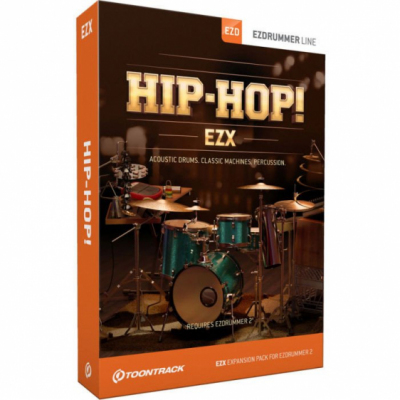 Toontrack Hip-Hop! EZX [licencja] -  zestaw brzmień perkusyjnych