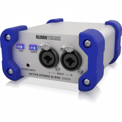 Klark Teknik DN200 V2 - aktywny di-box stereo