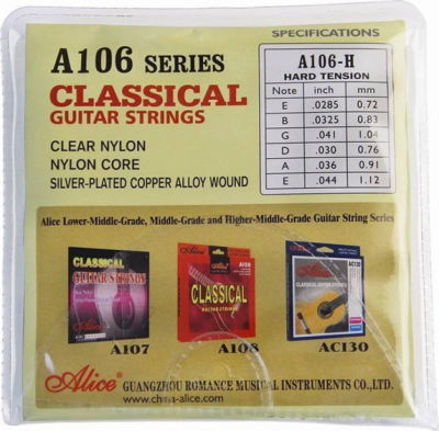 ALICE A106 (28-44) - Struny do gitary klasycznej