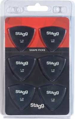 Stagg SPELLIX6-1.14 - kostki gitarowe-5676