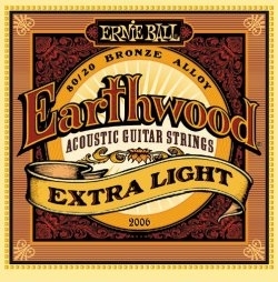 Ernie Ball EarthWood 2006 Bronze 10-50 - struny do gitary akustycznej