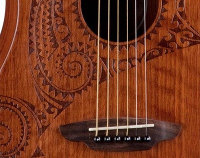 Luna Safari Tattoo - gitara akustyczna 3/4-2700