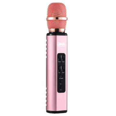 DNA KM6 PINK - mikrofon karaoke Bluetooth