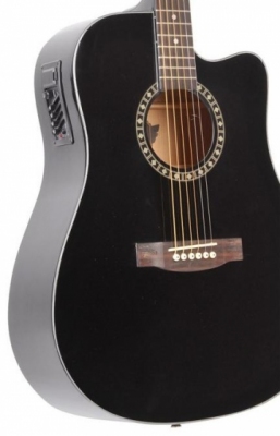 FlyCat STD BK CEQ Standard - gitara elektroakustyczna