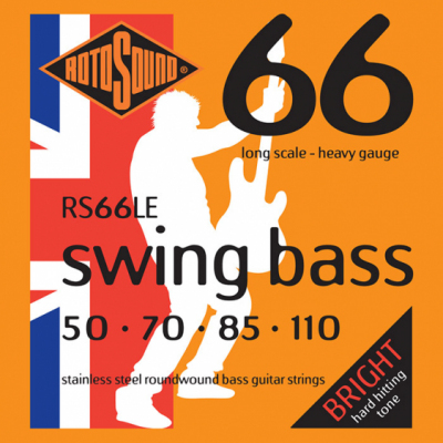 Rotosound RS66LE - 4 struny bas [50-110] stalowe