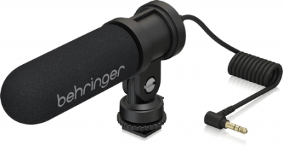 Behringer VIDEO MIC MS – Mikrofon pojemnościowy do kamer video z dwiema kapsułami o konfiguracji Mid-Side