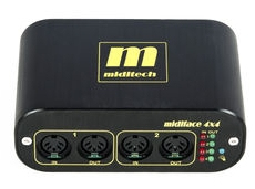 MIDITECH MIDIFACE 4x4 - Interfejs MIDI/USB