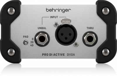 Behringer DI10A - DI-box aktywny 1-kanałowy