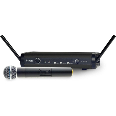 Stagg SUW-30-MS-A - mikrofonowy system bezprzewodowy UHF-2433