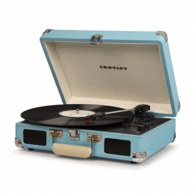 CROSLEY Cruiser Del Turquoise - Gramofon walizkowy