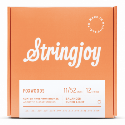 Stringjoy FW1125 struny do gitary akustycznej 12-strunowej FOXWOODS Phosphor Bronze 11-52