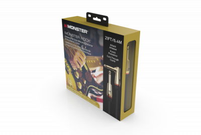 MONSTER CABLE ROCK - KAbel instrumentalny 6.4m
