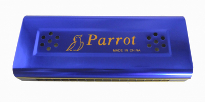 Parrot HD-16-2 Harmonijka Niebieska