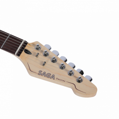 SAGA Dazzles Mercury Gray (HSS) - Gitara elektryczna