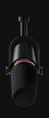 Shure MV7+-K - Mikrofon lektorski/wokalny ze złączem XLR/USB-C Czarny