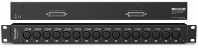 Tascam BO-16DX-IN - Panel przyłączeniowy 16 wejść XLR(F) z wyprowadzeniem na 2 złączach SUB-D25